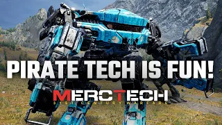 Pirate Tech is actually really good! - Mechwarrior 5: Mercenaries MercTech Episode 43