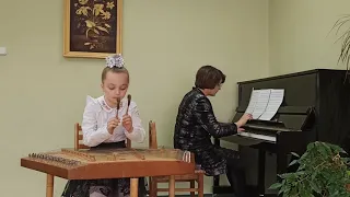 ШИЧКО УЛЬЯНА, 9 лет, народные инструменты (цимбалы)