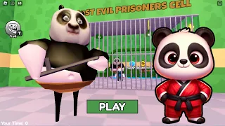 [🐼NEW] KUNG FU PANDA BARRY'S PRISON RUN (Obby) | Roblox
