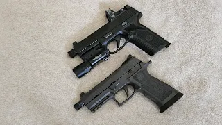 FN 545 Tactical Vs. Sig P320 Legion. which one e is better supressed?