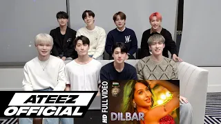 ateez reaction to DILBAR DILBAR  Full Song lateez reaction to bollywood song l