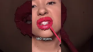 200 layers of lipstick💄✨