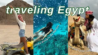 Egypt Vlog | I've NEVER seen anything so beautiful before (pyramids, scuba diving, ATV rides)
