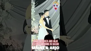 Maine Mendoza and Arjo Atayde's wedding in Baguio