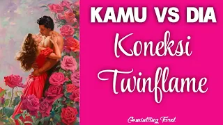 Kamu vs Dia❤ Koneksi TWINFLAME | BATU RUNES, CHARMS, PENDULUM ~timeless~