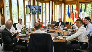 G7-Gipfel sagt Ukraine zeitlich unbefristete Unterstützung zu | AFP