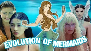 the evolution of mermaids in pop culture 🌊☠️🧜🏾‍♀️