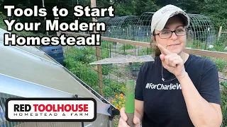 5 TOOLS Needed to Start Your Homestead