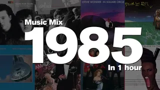 1985 Megamix 1 Hour of Top Hits Tears for Fears, a ha, Stevie Wonder, Dire Straits and many more!