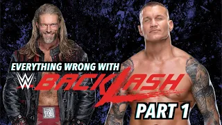 Everything Wrong With WWE Backlash 2020 (Part 1)