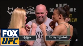 Holly Holm vs. Germaine de Randamie | Weigh-In | UFC ON FOX