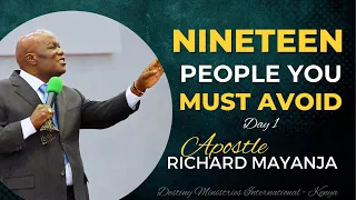 NINETEEN PEOPLE YOU MUST AVOID | APOSTLE RICHARD MAYANJA | THE 2023 NOVEMBER CONFERENCE | DAY 1