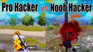 Pro Hacker vs Noob Hacker in PUBG MOBILE | FT. 90sGamer, Passion Of Gaming