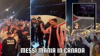 Messi Mania In Canada | Fans Go Crazy After Messi arrive