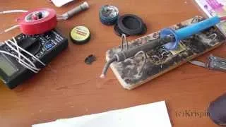 Сделай сам: как залудить паяльник | DIY: how to to prepare the soldering iron