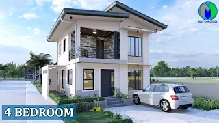 Two Storey House Design | 4 Bedrooms