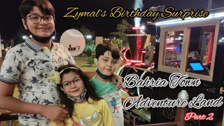 Bahria Adventure Land Karachi - Vlog Part 2 Zymal's Birthday Surprise Adventurous Rides Must Watch