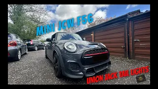 MINI F56 JCW UNION JACK TAIL LIGHT INSTALL.