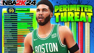 NBA 2K24 Best Build Guide: Jayson Tatum 6'8 All-Around Point Guard Build