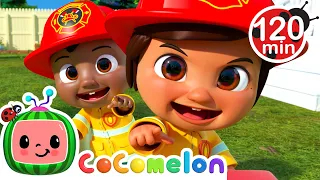 JJ and his Friends Pretend Play as Firefighters! | Fun with Friends! | CoComelon Nursery Rhymes