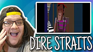 Dire Straits- Money For Nothing (Official Video) REACTION!!!