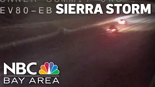 Major Sierra storm: 'Extremely dangerous to impossible travel conditions'