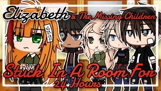 Elizabeth Afton & The Missing Children Stuck in a Room for 24 Hours // Gacha Club // fnaf