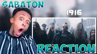 I'M NOT CRYING YOU ARE | Sabaton - 1916 Reaction