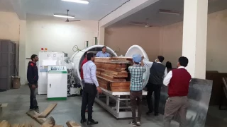 SAGA high frequency vacuum wood drying machine