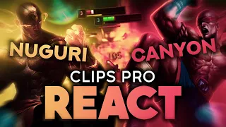 Les 1v1 Nuguri vs Canyon! - Pandore Reacts 'Skillshots are OP right now' et 'LORE ACCURATE MALPHITE'