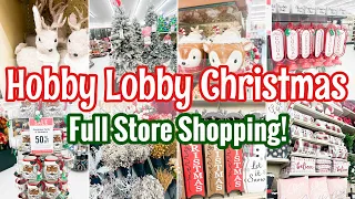 *ULTIMATE* HOBBY LOBBY CHRISTMAS DECOR 2023 | HOBBY LOBBY CHRISTMAS SHOP WITH ME 2023