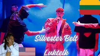 Silvester Belt - Luktelk Reaction | Eurovision 2024 | EUROVIZIJA.LT