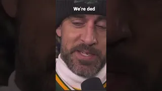 Aaron Rodgers says they are dead after ￼Green Bay Packers vs Tennessee Titans￼