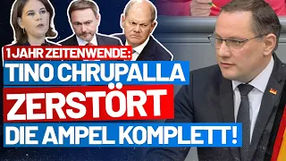 Tino Chrupalla zerstört die bürgerfeindliche Bundesregierung komplett! AfD-Fraktion im Bundestag