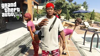 FRANKLIN & LAMAR JOINS A NEW GANG - WE TOOK OVER ALL TERRITORIES!! (GTA 5 Mods)