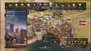 Mount and blade 2 bannerlord defending Ortysia against 2000 northern empire troops! 1000vs2000