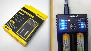 Зарядное устройство LiitoKala lii-202 (посылка из китая)