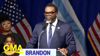 Brandon Johnson will serve as Chicago's 57th mayor