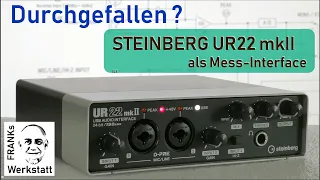 #MIKROFON #AUDIOINTERFACE EIERLEGENDEWOLLMILCHSAU | Steinberg UR22 mkII als Messsystem?