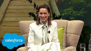 Brain Health and Resilience: Fireside Chat with Emilia Clarke and Bennet Omalu | Salesforce