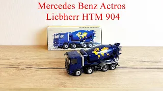 Автобетономешалка Mercedes Benz Actros Liebherr HTM 904