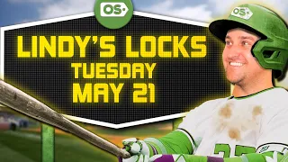 MLB Picks for EVERY Game Tuesday 5/21 | Best MLB Bets & Predictions | Lindy's Locks