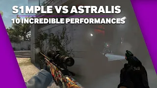 s1mple vs Astralis  | Top 10 Individual CS:GO Performances