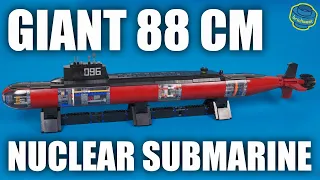 Nuclear U096 - 88cm Functional Submarine - Keepplay 23020  (Speed Build Review)