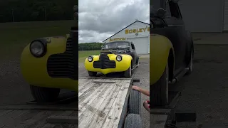 Hot Rod Gets Stuck On Ramp