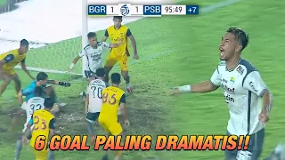 6 Gol Menit-Menit Akhir Paling Dramatis Persib Bandung ● FULL HD