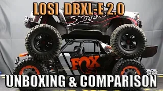 Losi DBXL-E 2 0 Unboxing and Comparison