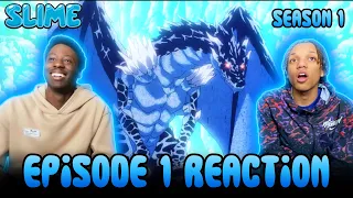 That Time I Got Reincarnated As A Slime Episode 1 Reaction!