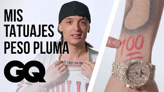 Peso Pluma: qué significan sus tatuajes (y el que se hizo en una moto) | GQ México y Latinoamérica