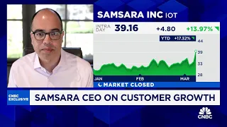 Samsara CEO talks growth prospects after stock hits 52-week high